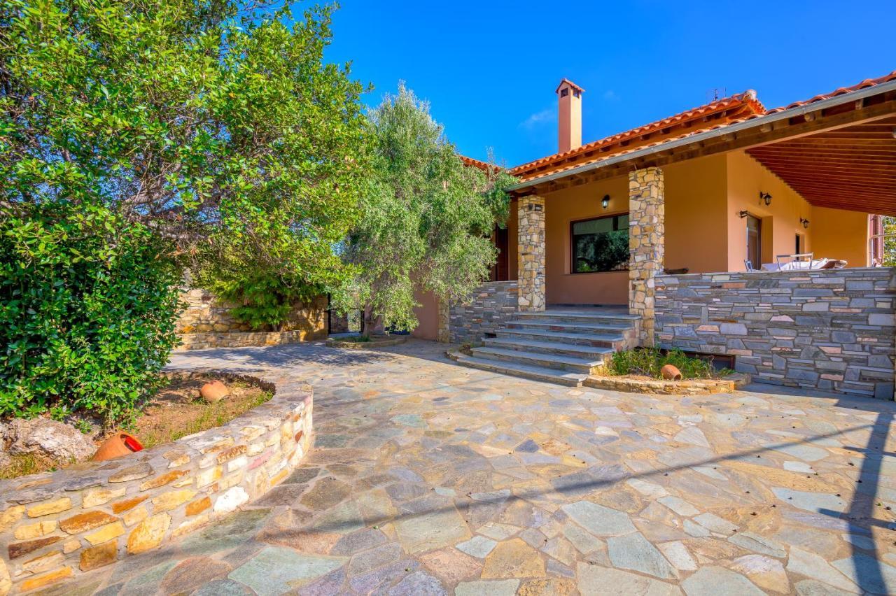 Luxurious Villa With Gorgeous View And Bbq Alexandroupoli Exterior photo